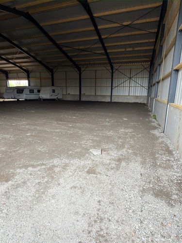 Photo de l'annonce : Hangar Neuf pour hivernage Caravane, CC, remorque, loisirs, etc...